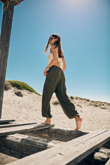 Pantaloni da gaucho fluidi - MILITARE