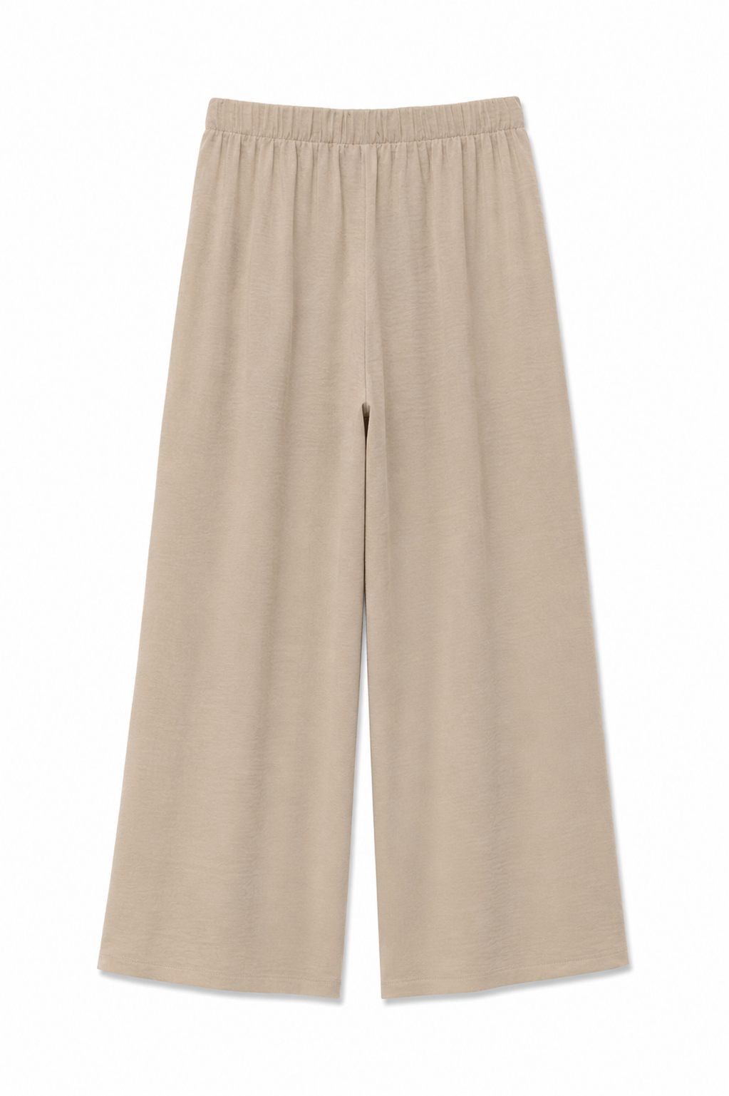Pantalone a gamba larga - SABBIA