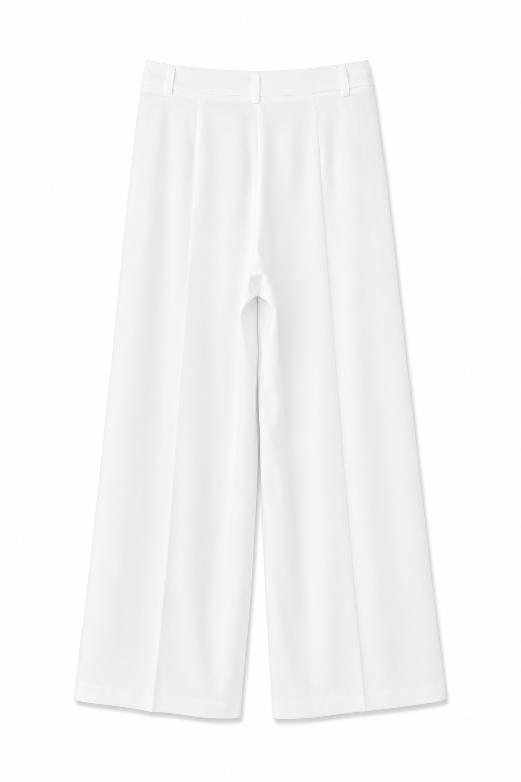 Pantaloni con bottoni - BIANCO