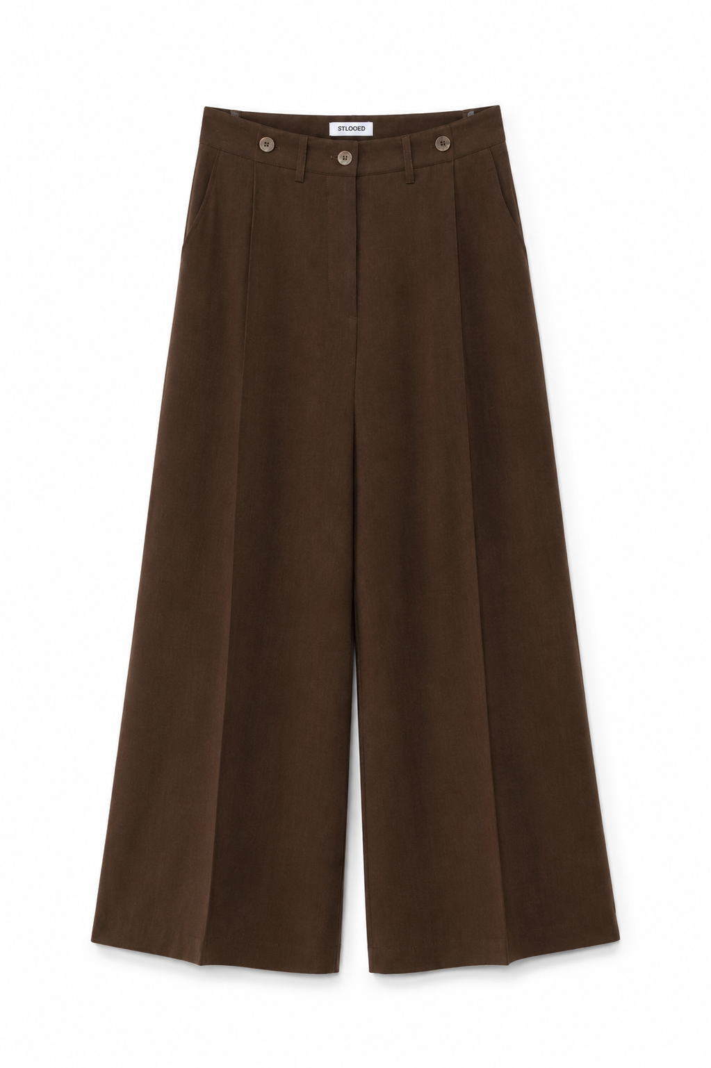 Pantaloni con bottoni - MOKA