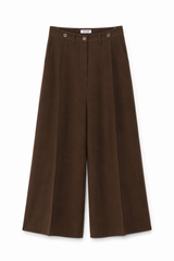 Pantaloni con bottoni - MOKA