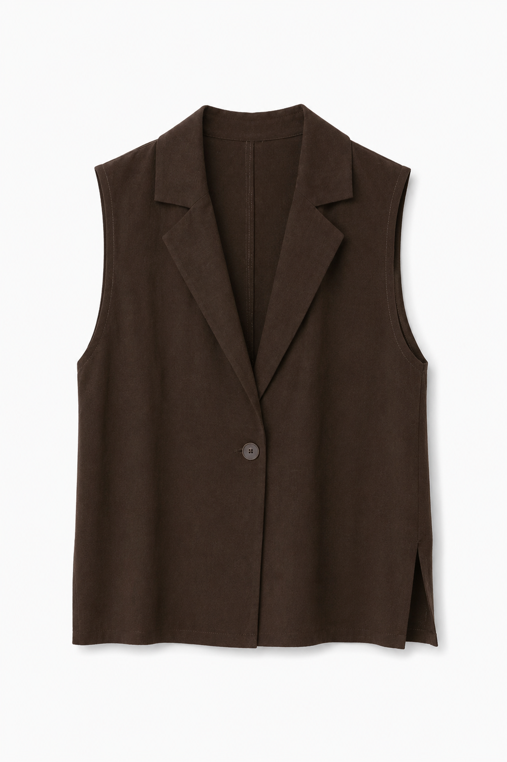 Gilet oversize - MOKA
