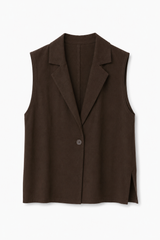 Gilet oversize - MOKA