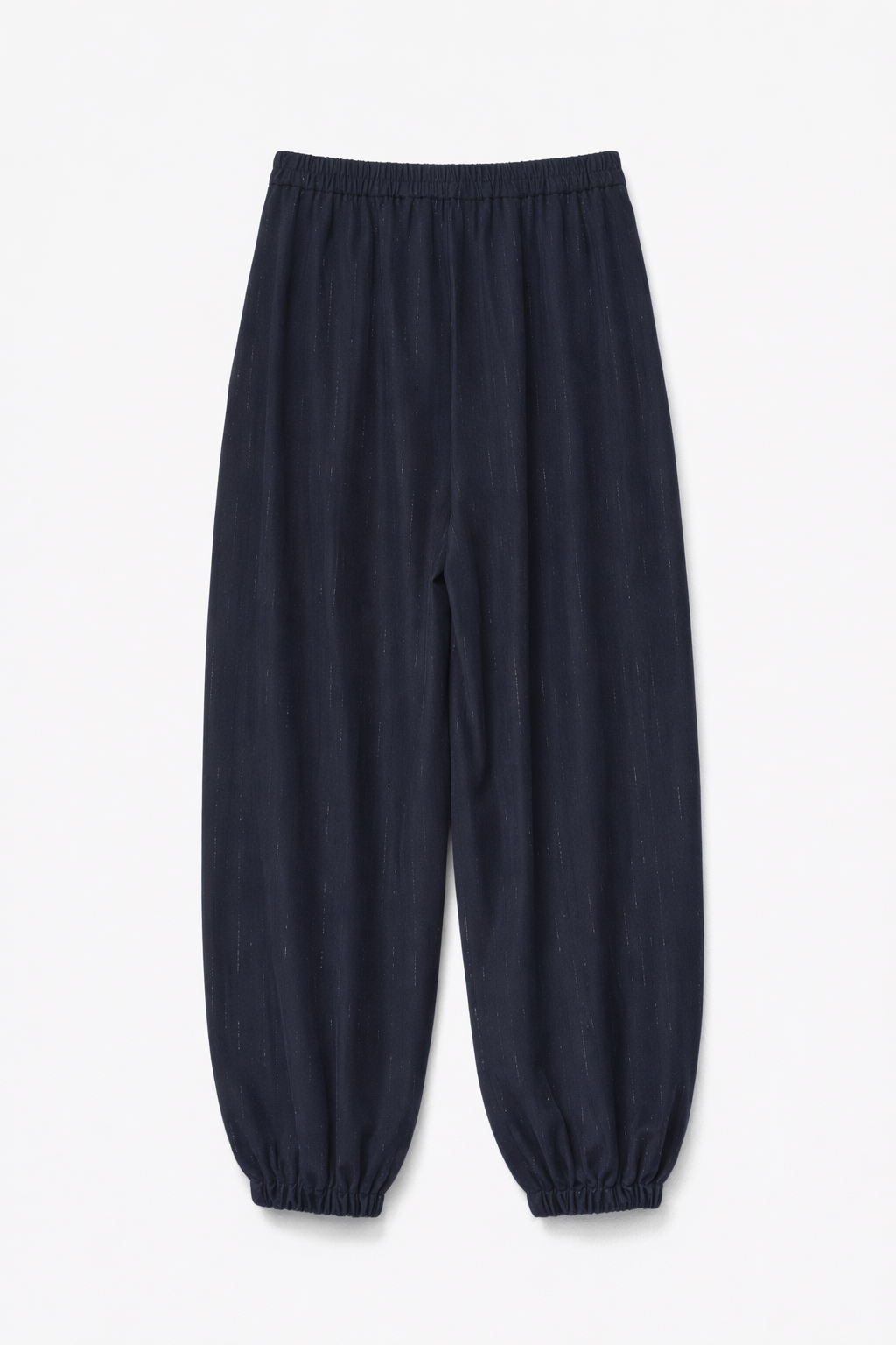 Pantalone gaucho lurex - BLU
