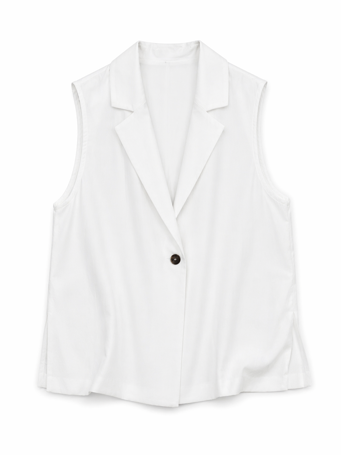 Gilet oversize - BIANCO