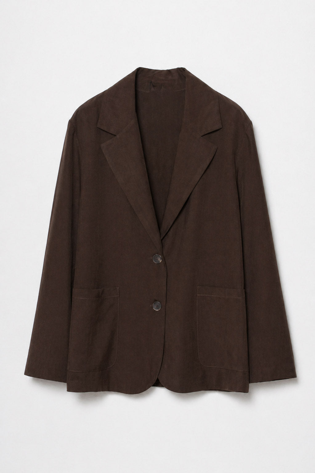 Blazer due bottoni - MOKA