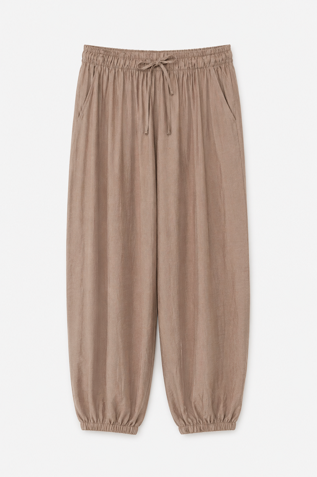 Pantalone morbido balloon - SABBIA