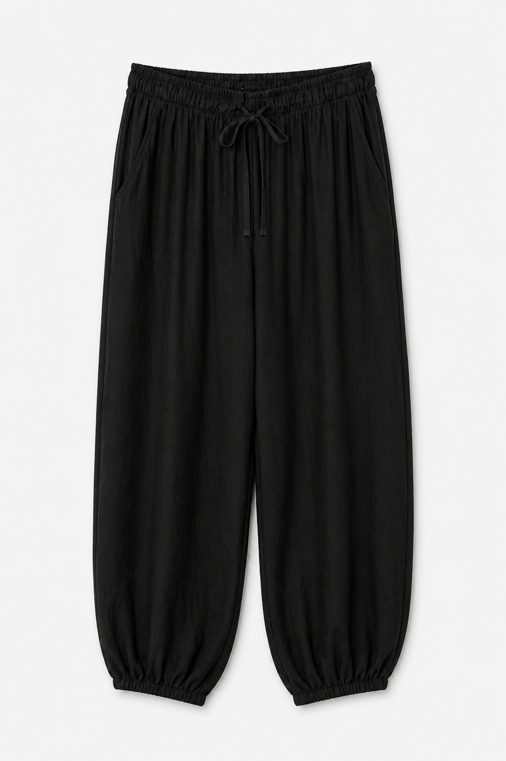 Pantalone morbido balloon - NERO