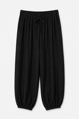 Pantalone morbido balloon - NERO