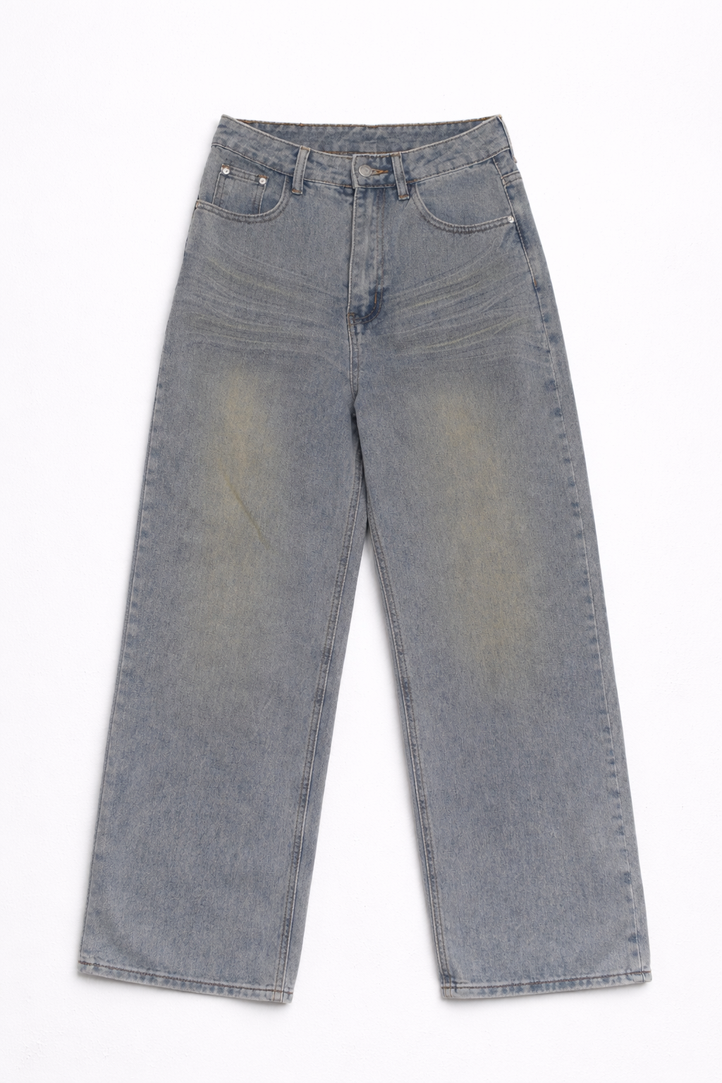 Jeans extra wide leg - DENIM SABBIATO