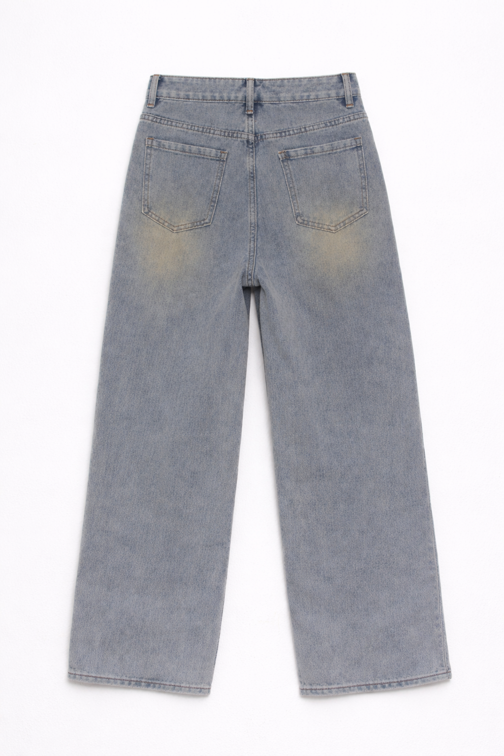 Jeans extra wide leg - DENIM SABBIATO