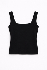 Canotta con spalline - NERO