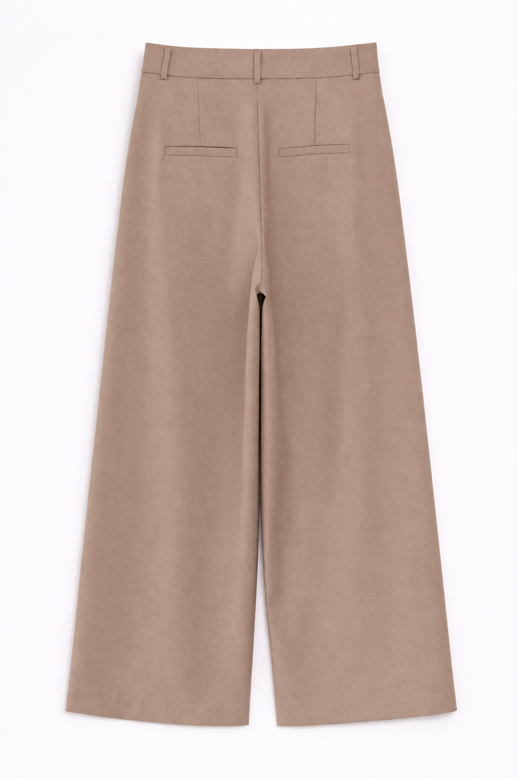 Pantaloni con pinces - BEIGE