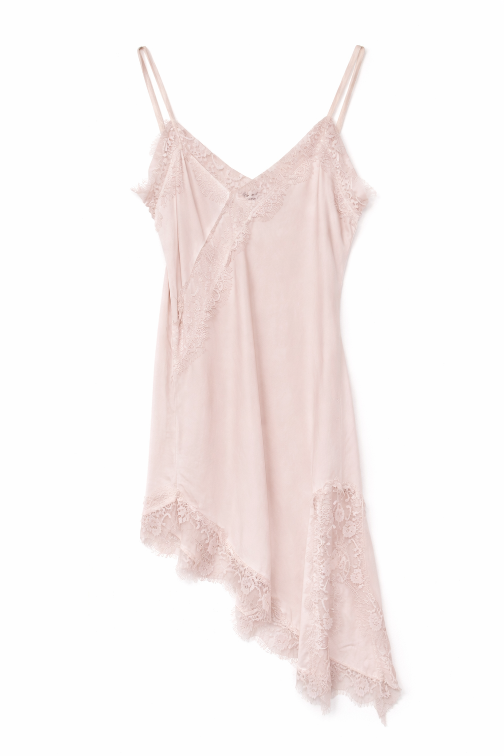 Abito raso lingerie con pizzo - CIPRIA