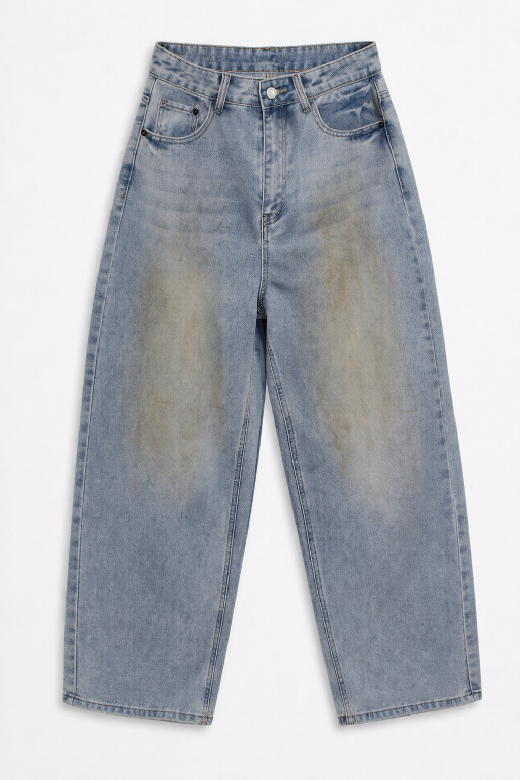 Jeans super baggy barrel - DENIM SABBIATO