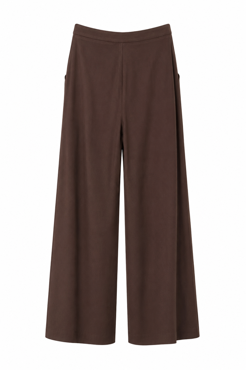 Pantaloni wide leg - MORO