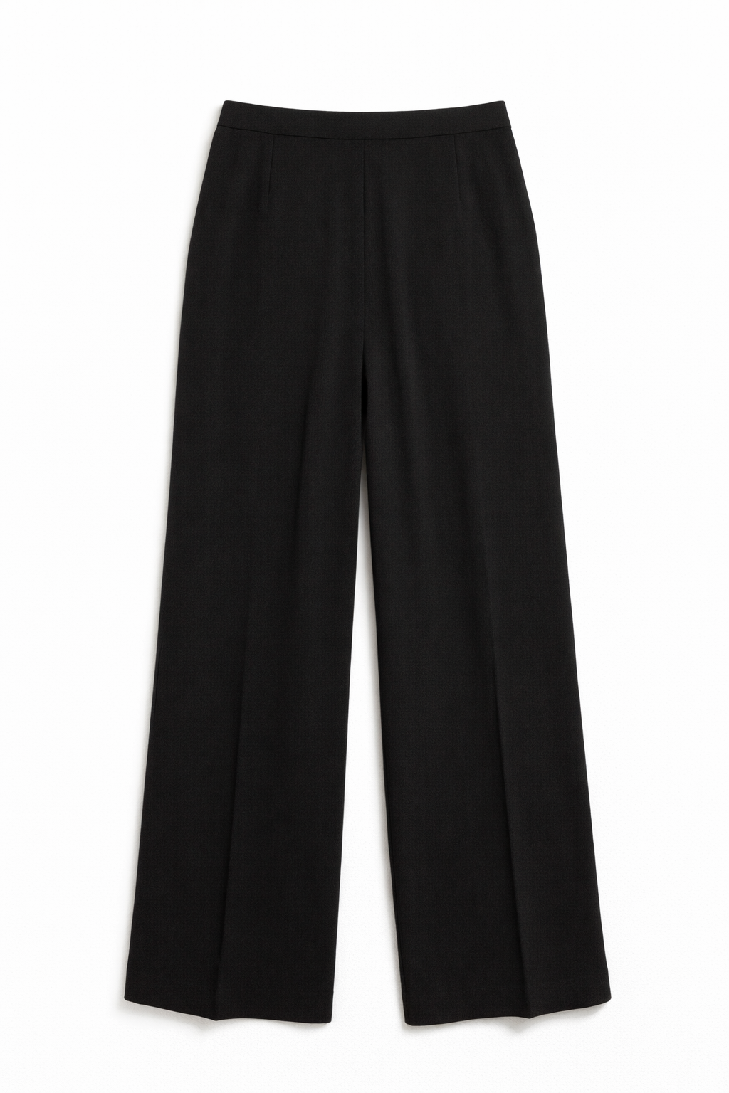 Pantalone wide leg unito - NERO