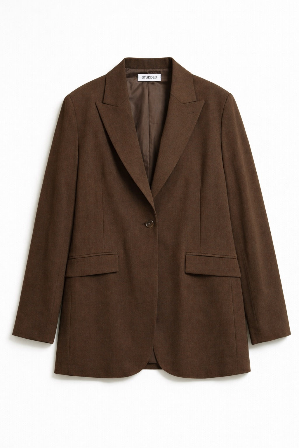 Blazer 1 bottone - MARRONE