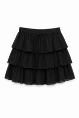 Gonna skort a balze - NERO