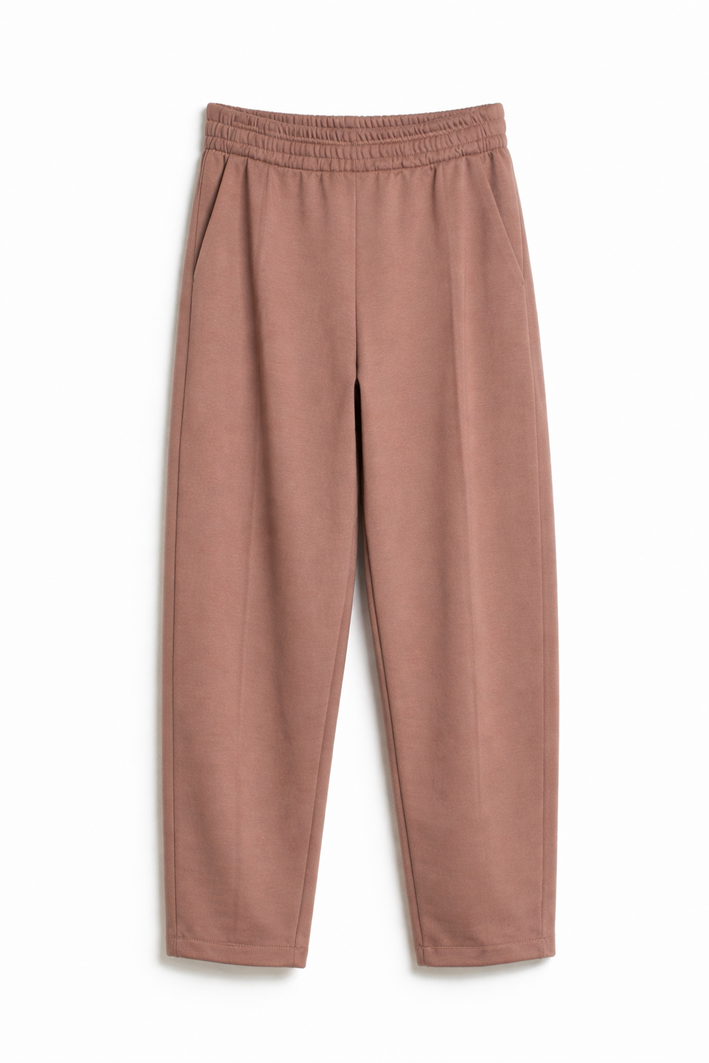 Pantalone barrel neoprene - MOCHA