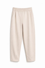Pantalone barrel neoprene - BEIGE