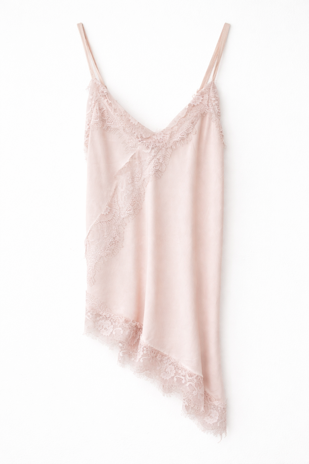 Top raso lingerie con pizzo - CIPRIA