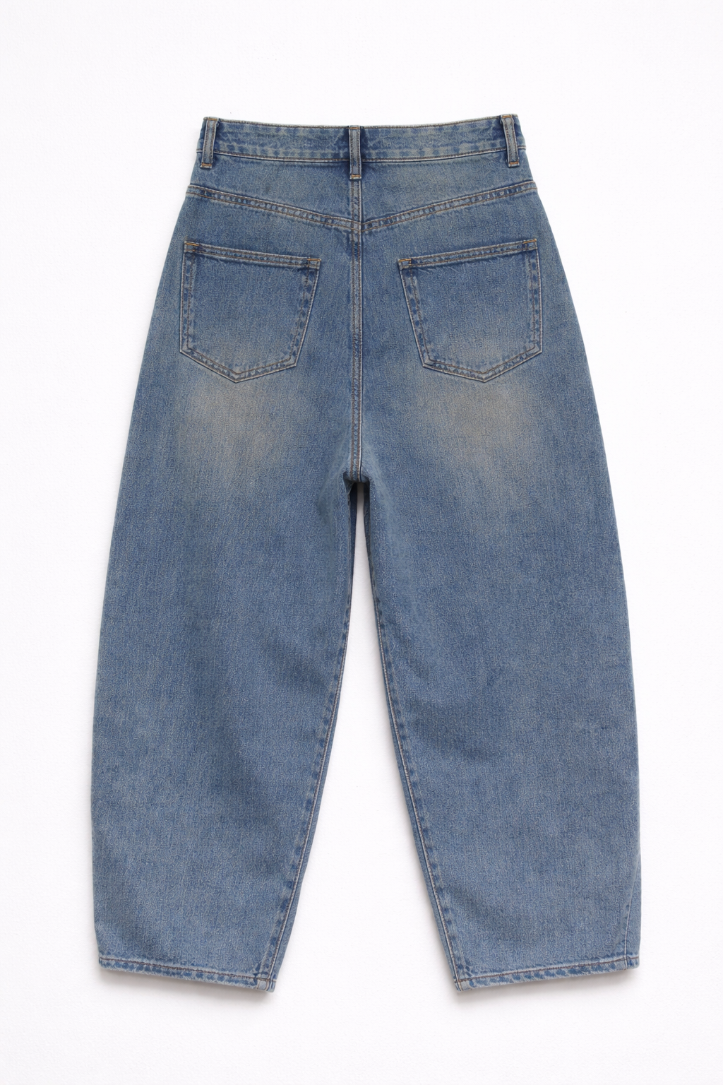 Jeans baggy fit barrel - DENIM BLU