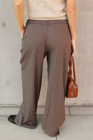 Pantalone pinces a quadri - MORO