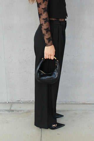 Pantalone pinces unito - NERO