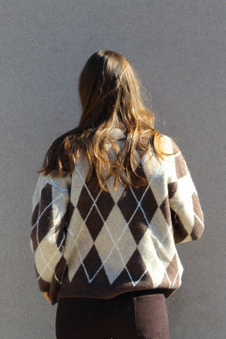 Pullover rombi - MORO