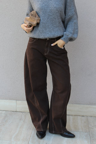 Pantalone bull in barrel - MORO