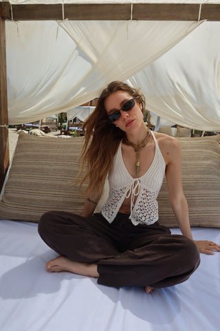 Top halter lacci - PANNA