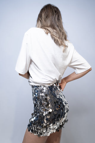Gonna paillettes - ARGENTO