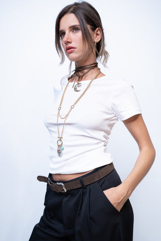 T-shirt basic - BIANCO