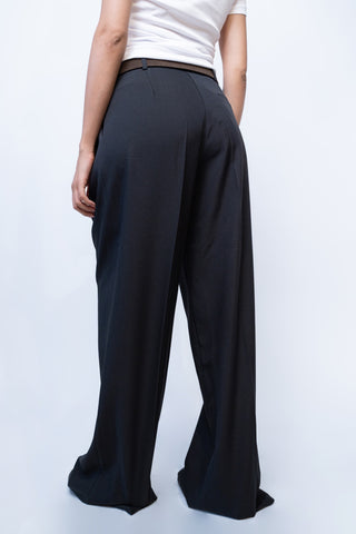 Pantalone tailored fit unito - NERO