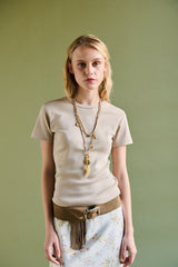 T-shirt basic - SABBIA