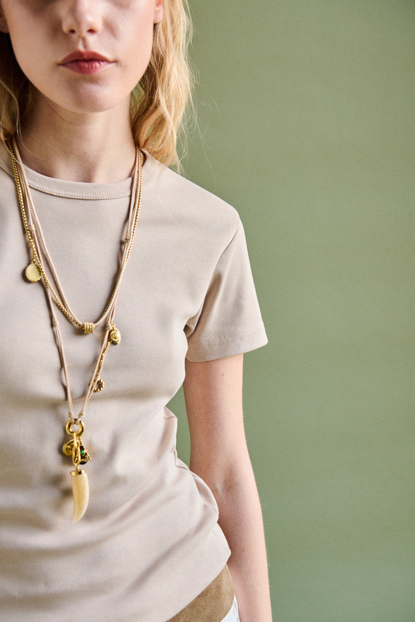 T-shirt basic - SABBIA