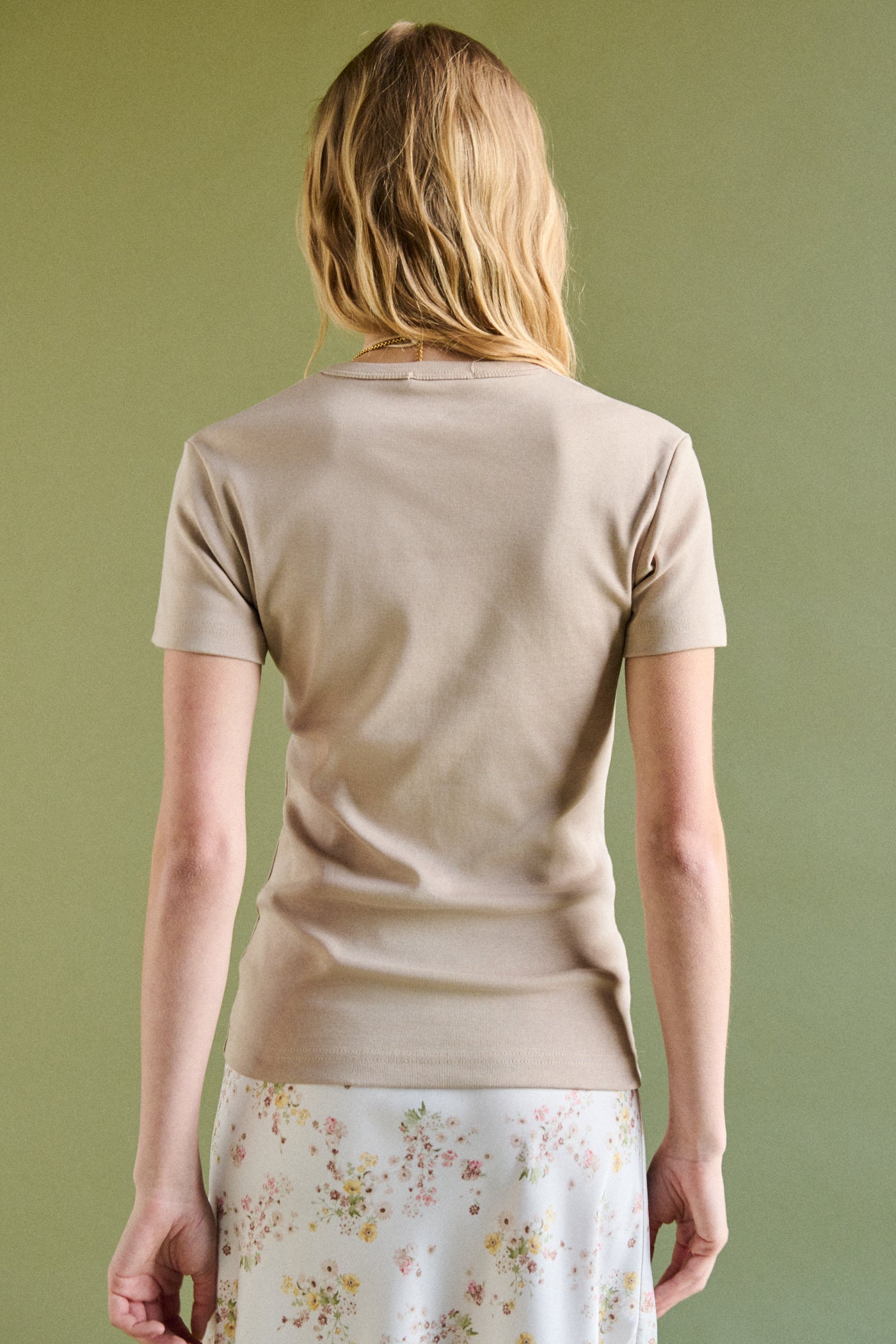 T-shirt basic - SABBIA