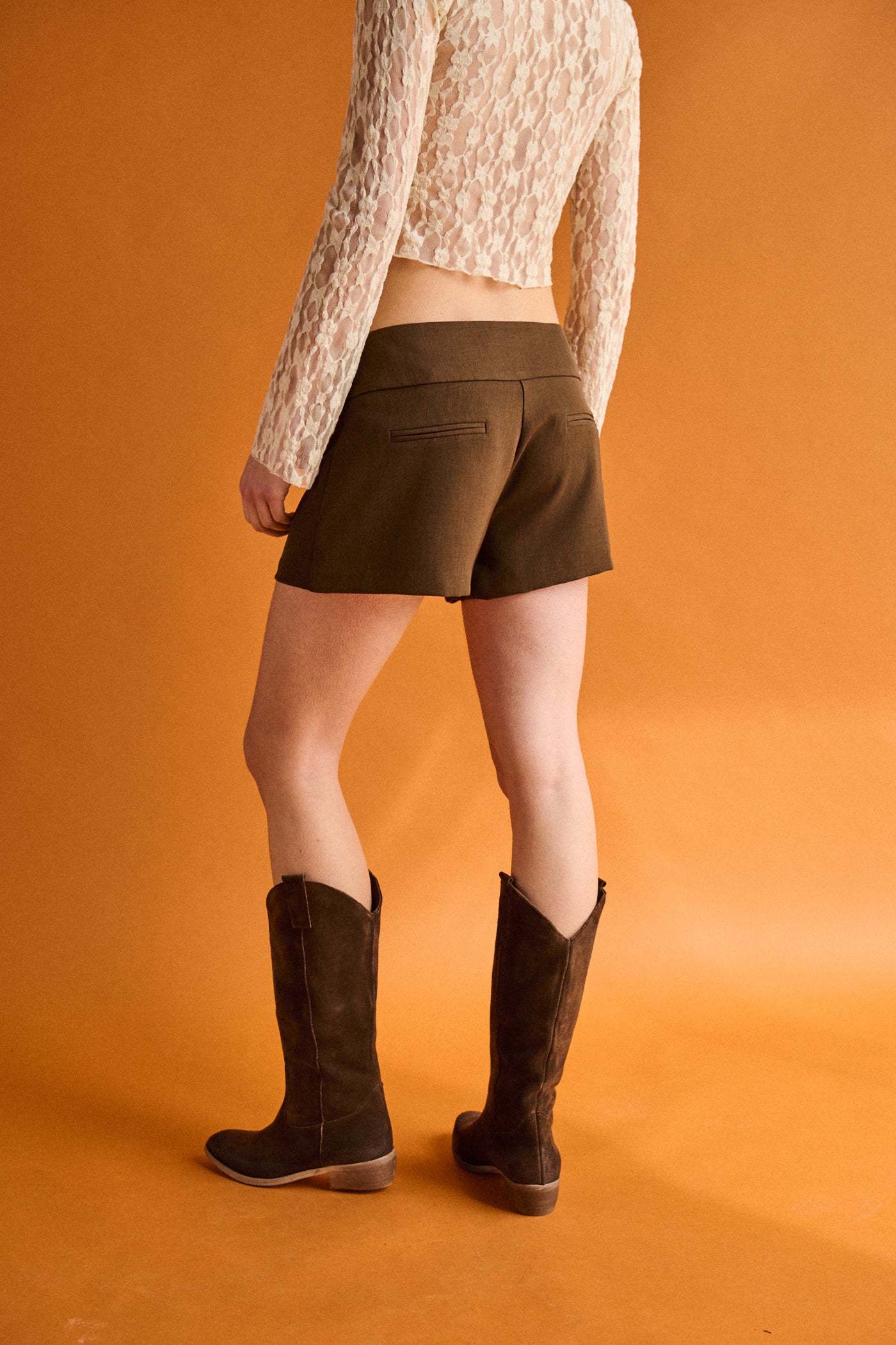 Short unito - MARRONE