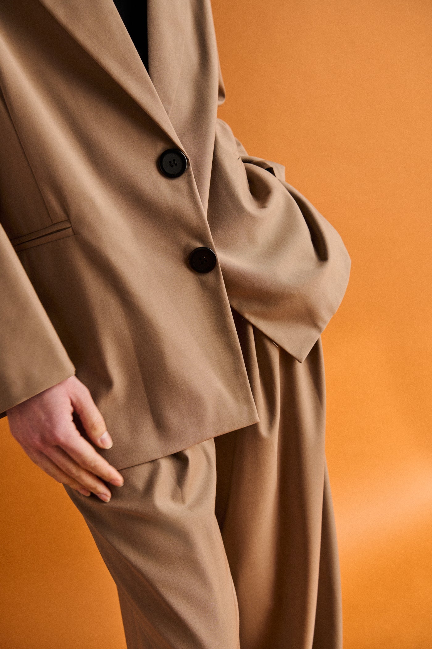 Blazer oversize - BEIGE