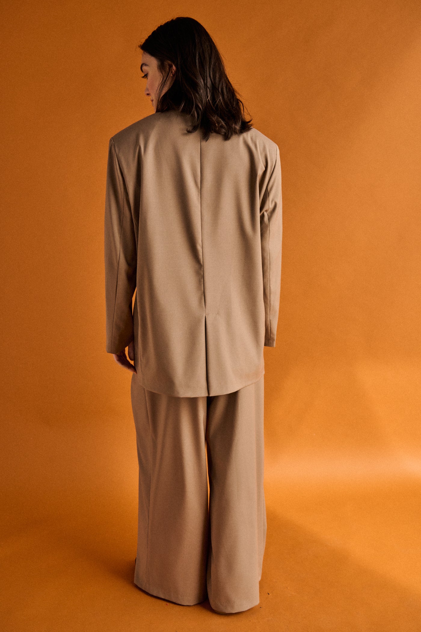 Blazer oversize - BEIGE