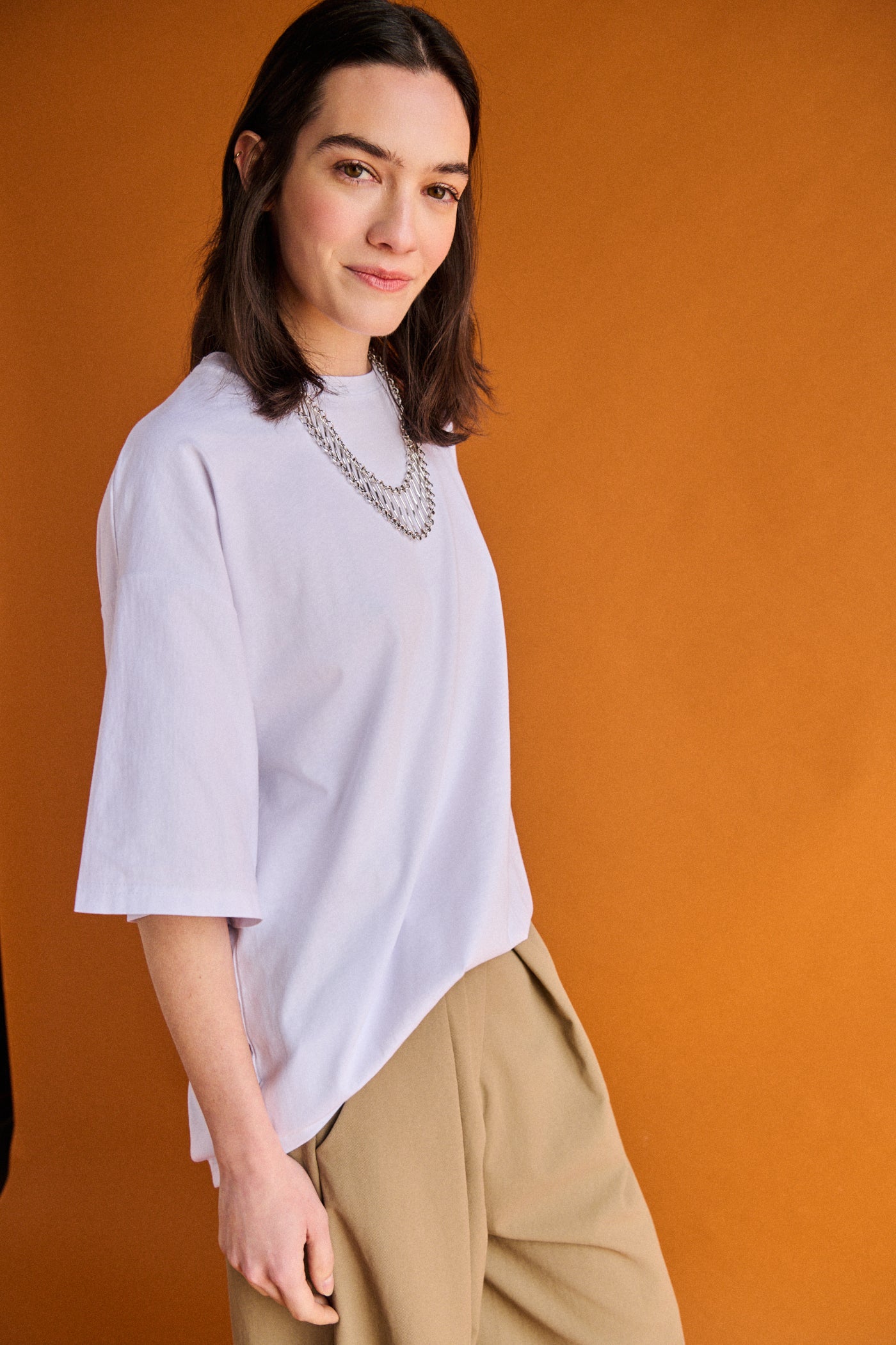 T shirt regular fit - BIANCO