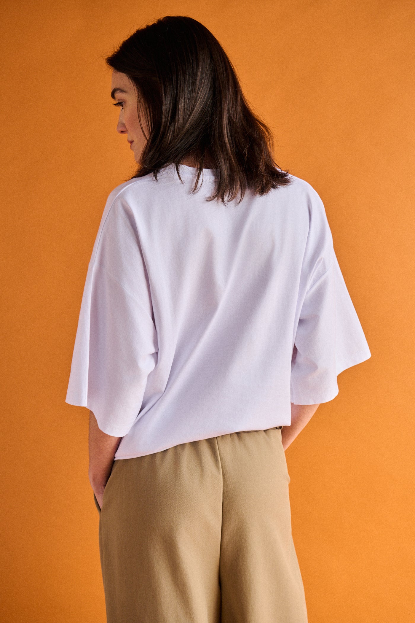 T shirt regular fit - BIANCO