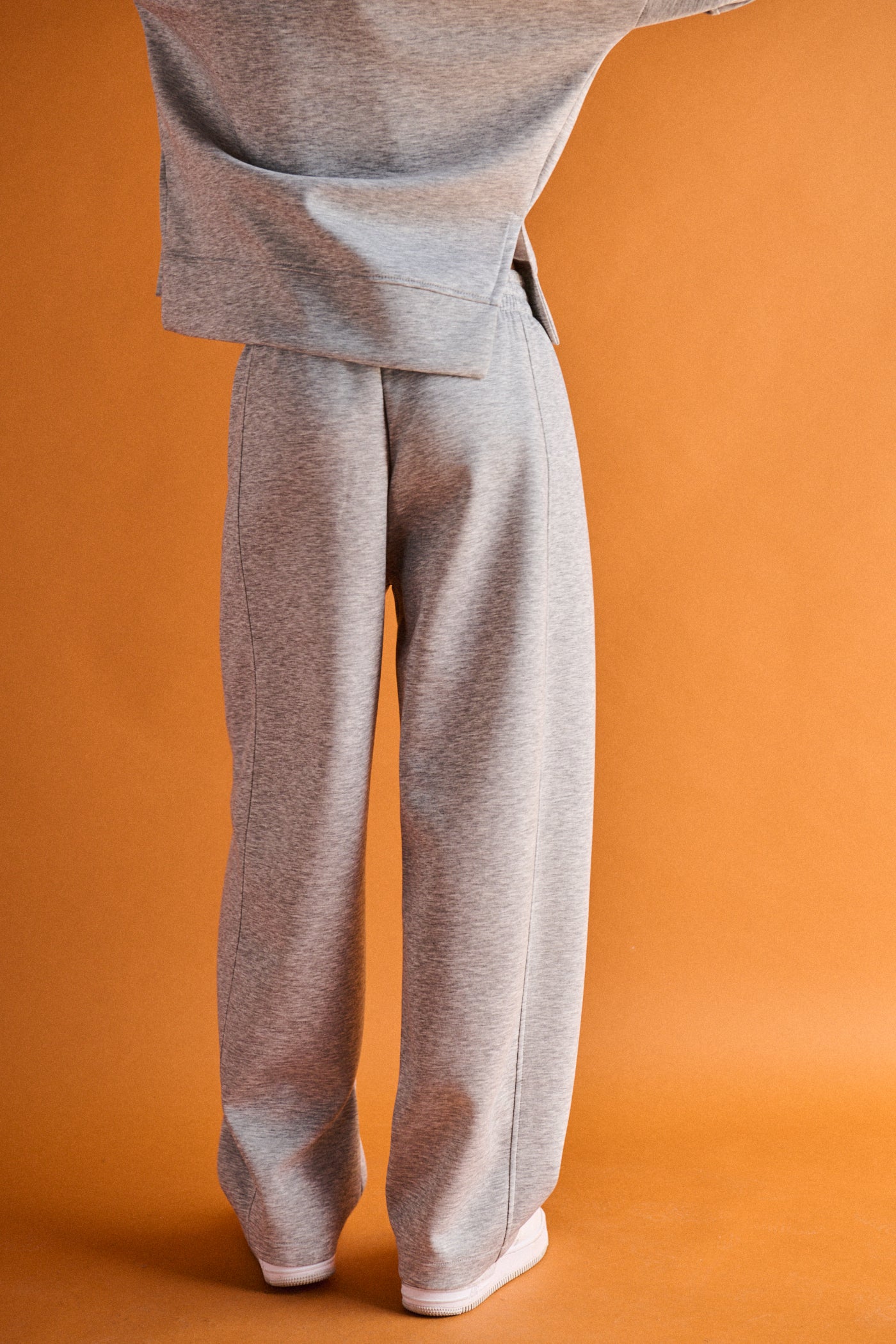Pantalone barrel neoprene - GRIGIO