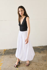 Top inserti pizzo - NERO