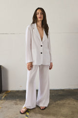 Blazer due bottoni - BIANCO