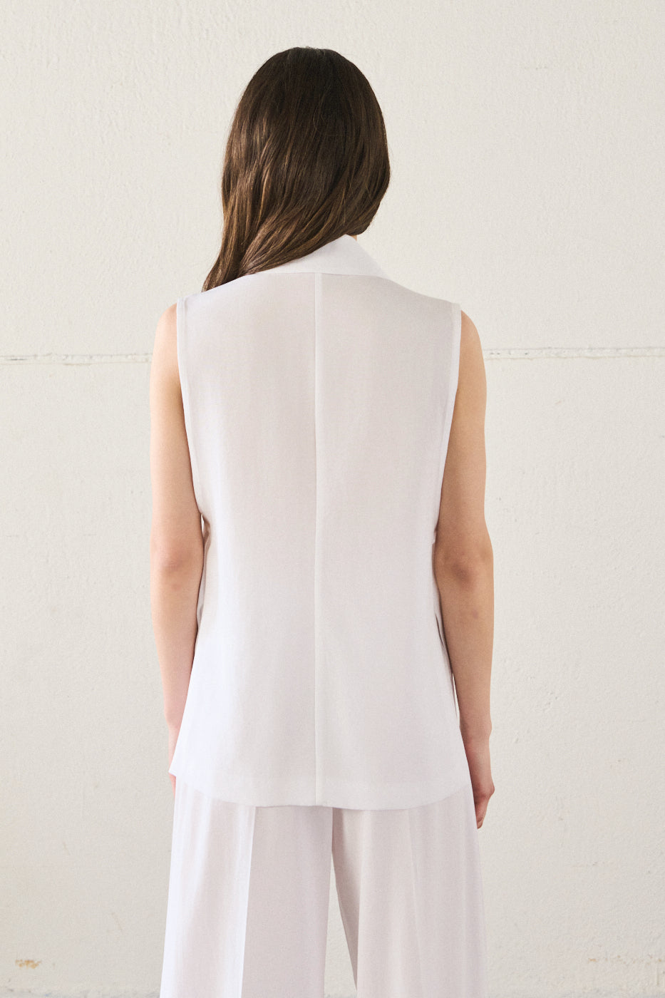 Gilet oversize - BIANCO