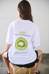 T-shirt stampa fruit - KIWI